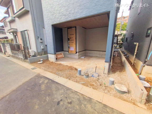 千葉県船橋市北本町２丁目の新築戸建て外構写真 2025年11月17日撮影