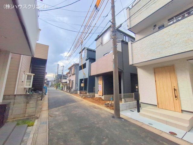 千葉県船橋市北本町２丁目の新築戸建て外構写真 2025年11月17日撮影