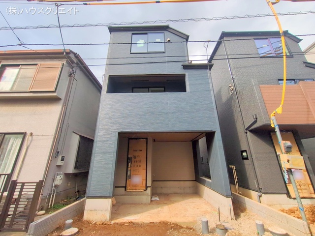 千葉県船橋市北本町２丁目の新築戸建て外構写真 2025年11月17日撮影