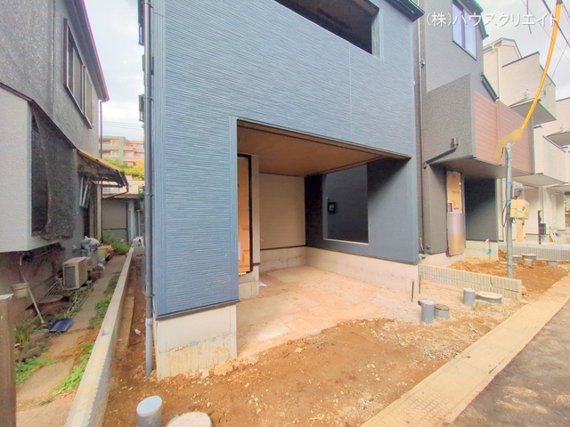 千葉県船橋市北本町２丁目の新築戸建て外構写真 2025年11月17日撮影