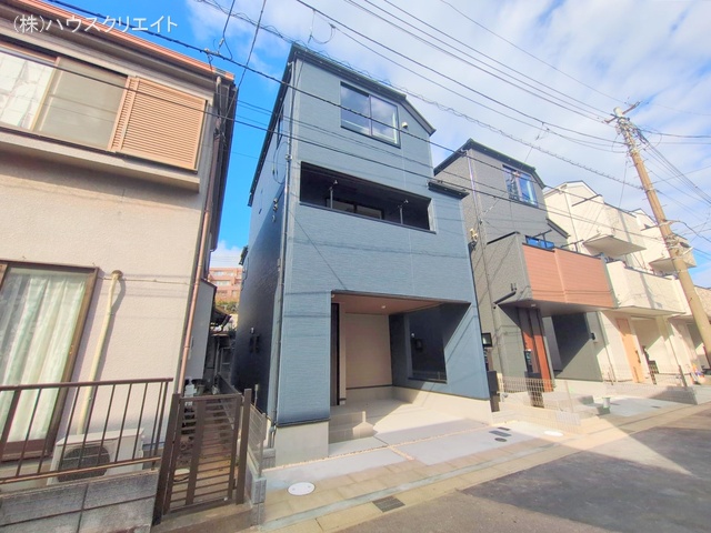 千葉県船橋市北本町２丁目の新築戸建て完成写真 2025年12月8日撮影