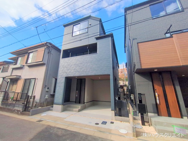 千葉県船橋市北本町２丁目の新築戸建て完成写真 2025年12月8日撮影