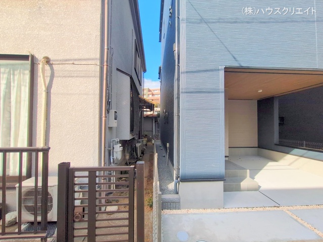 千葉県船橋市北本町２丁目の新築戸建て完成写真 2025年12月8日撮影