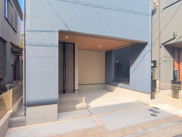 千葉県船橋市北本町２丁目の新築戸建て完成写真 2025年12月8日撮影