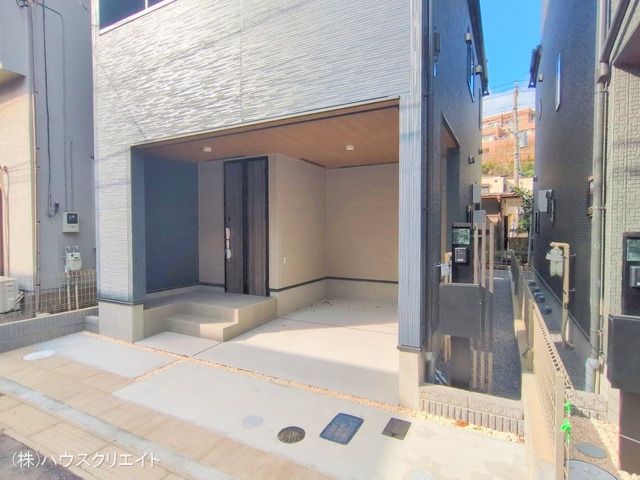 千葉県船橋市北本町２丁目の新築戸建て完成写真 2025年12月8日撮影