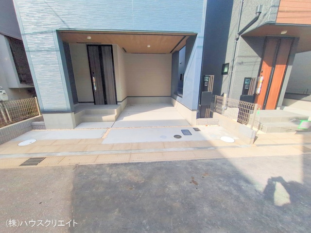 千葉県船橋市北本町２丁目の新築戸建て完成写真 2025年12月8日撮影