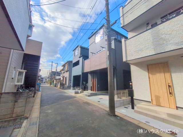 千葉県船橋市北本町２丁目の新築戸建て完成写真 2025年12月8日撮影