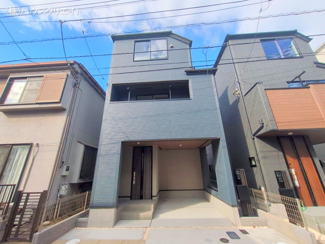 千葉県船橋市北本町２丁目の新築戸建て完成写真 2025年12月8日撮影