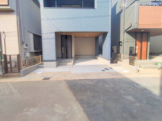 千葉県船橋市北本町２丁目の新築戸建て完成写真 2025年12月8日撮影