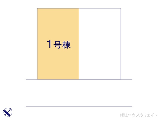 千葉県船橋市北本町２丁目の新築戸建て全体区画図 ※図面と異なる場合は現況を優先