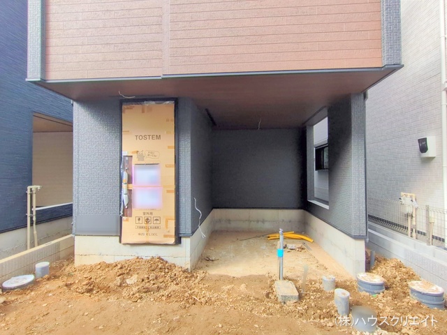 千葉県船橋市北本町2丁目の新築戸建て外構写真 2025年11月17日撮影