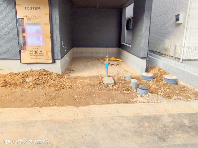 千葉県船橋市北本町2丁目の新築戸建て外構写真 2025年11月17日撮影