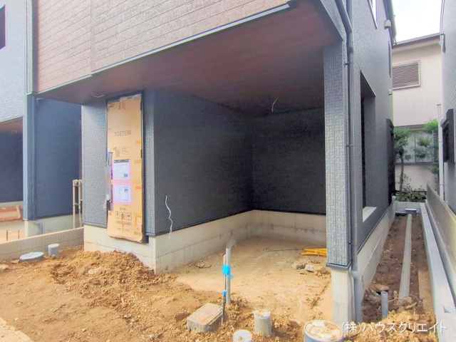 千葉県船橋市北本町2丁目の新築戸建て外構写真 2025年11月17日撮影