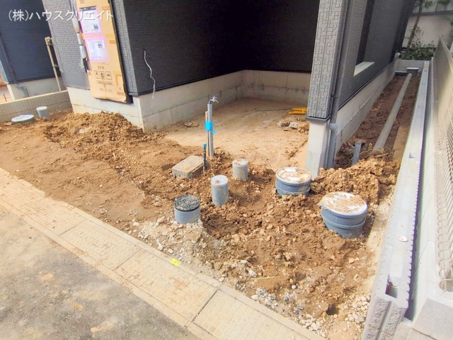 千葉県船橋市北本町2丁目の新築戸建て外構写真 2025年11月17日撮影