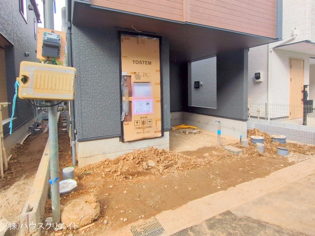 千葉県船橋市北本町2丁目の新築戸建て外構写真 2025年11月17日撮影