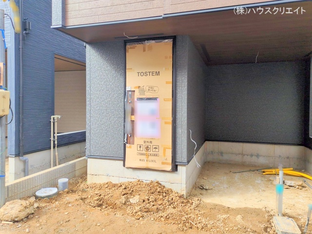 千葉県船橋市北本町2丁目の新築戸建て外構写真 2025年11月17日撮影