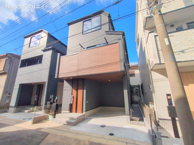 千葉県船橋市北本町2丁目の新築戸建て完成写真 2025年12月8日撮影