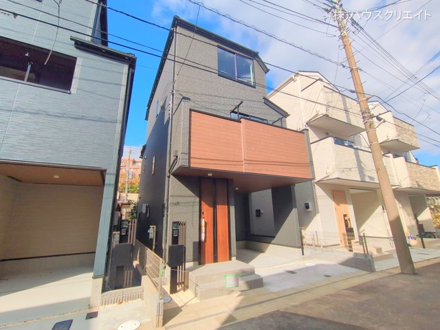 千葉県船橋市北本町2丁目の新築戸建て完成写真 2025年12月8日撮影