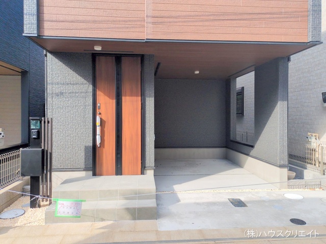 千葉県船橋市北本町2丁目の新築戸建て完成写真 2025年12月8日撮影