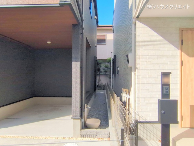 千葉県船橋市北本町2丁目の新築戸建て完成写真 2025年12月8日撮影