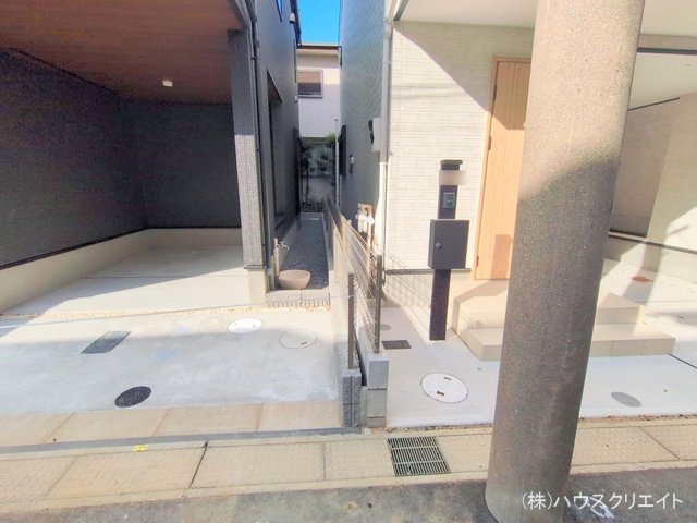 千葉県船橋市北本町2丁目の新築戸建て完成写真 2025年12月8日撮影