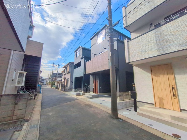 千葉県船橋市北本町2丁目の新築戸建て完成写真 2025年12月8日撮影