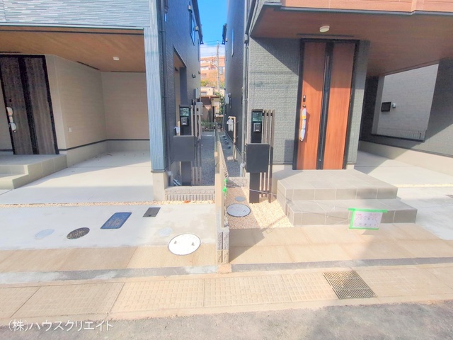 千葉県船橋市北本町2丁目の新築戸建て完成写真 2025年12月8日撮影