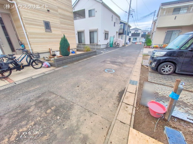 千葉県松戸市五香７丁目の新築戸建て外構写真 2025年10月23日撮影