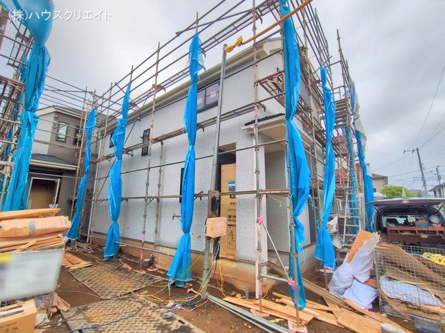 千葉県松戸市五香７丁目の新築戸建て外構写真 2025年10月23日撮影