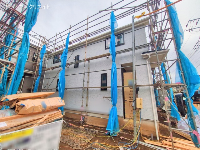 千葉県松戸市五香７丁目の新築戸建て外構写真 2025年10月23日撮影