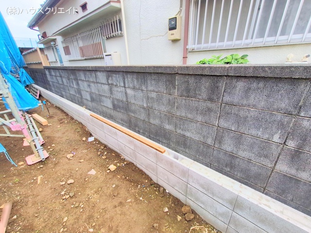 千葉県松戸市五香７丁目の新築戸建て外構写真 2025年10月23日撮影