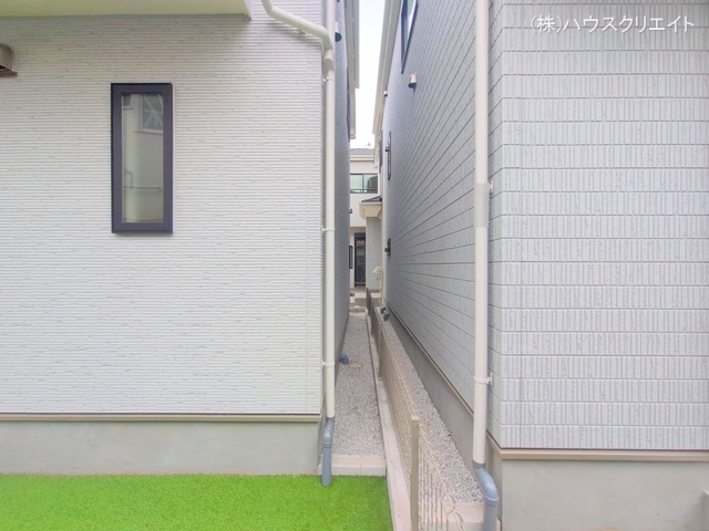 千葉県松戸市五香７丁目の新築戸建て完成写真 2025年12月10日撮影