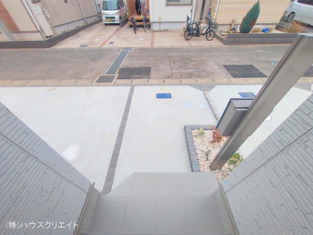 千葉県松戸市五香７丁目の新築戸建て完成写真 2025年12月10日撮影