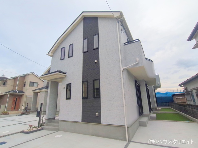 千葉県松戸市五香７丁目の新築戸建て完成写真 2025年12月10日撮影