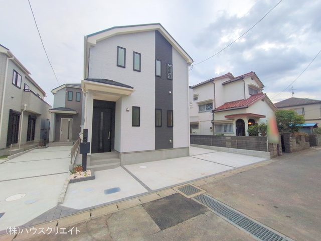 千葉県松戸市五香７丁目の新築戸建て完成写真 2025年12月10日撮影