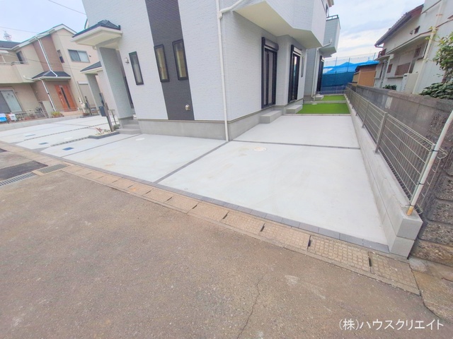 千葉県松戸市五香７丁目の新築戸建て完成写真 2025年12月10日撮影