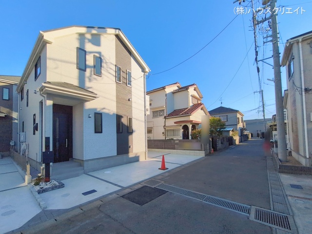 千葉県松戸市五香７丁目の新築戸建て完成写真 2026年1月5日撮影