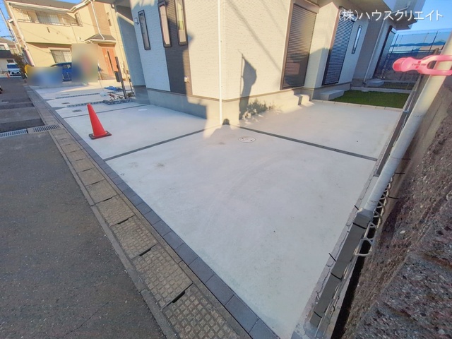 千葉県松戸市五香７丁目の新築戸建て完成写真 2026年1月5日撮影