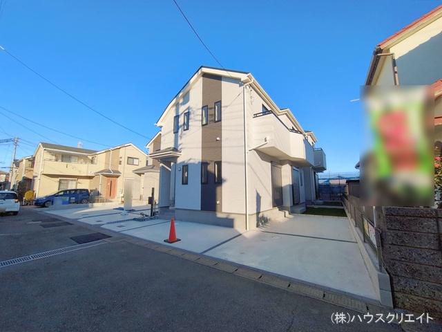 千葉県松戸市五香７丁目の新築戸建て完成写真 2026年1月5日撮影