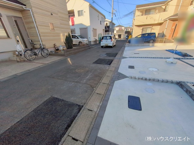 千葉県松戸市五香７丁目の新築戸建て完成写真 2026年1月5日撮影