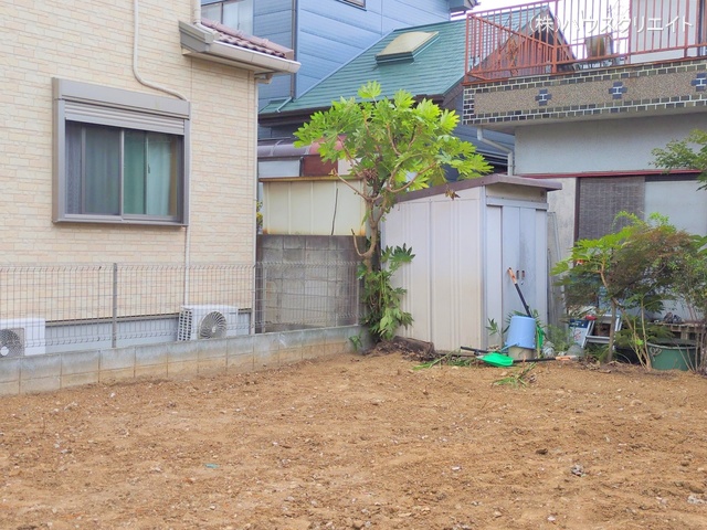 千葉県松戸市西馬橋１丁目の新築戸建て更地・土地写真 2025年8月5日撮影