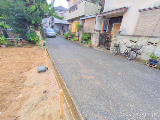 千葉県松戸市西馬橋１丁目の新築戸建て更地・土地写真 2025年8月5日撮影