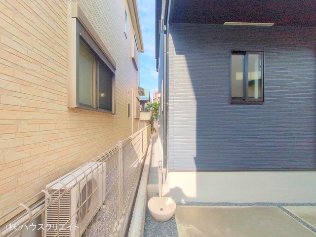 千葉県松戸市西馬橋１丁目の新築戸建て完成写真 2025年12月10日撮影