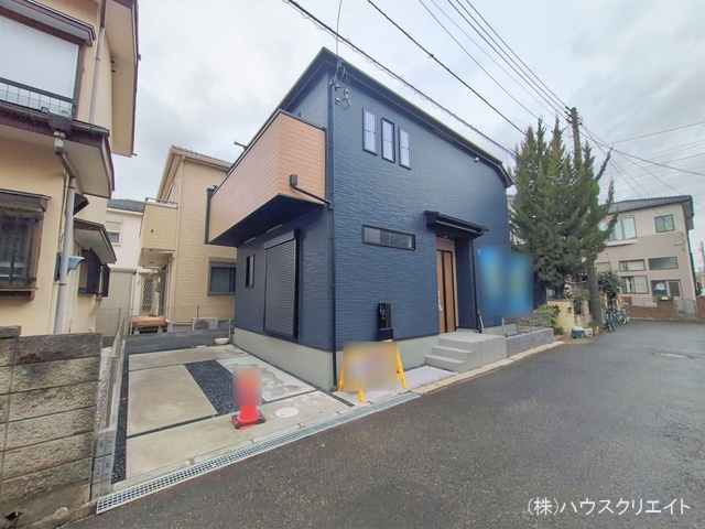 千葉県松戸市西馬橋１丁目の新築戸建て完成写真 2026年1月6日撮影