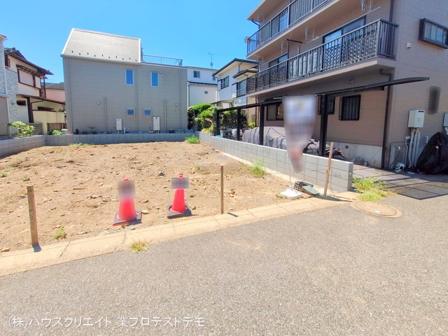 千葉県市川市南行徳２丁目の新築戸建て更地・土地写真 2025年8月14日撮影