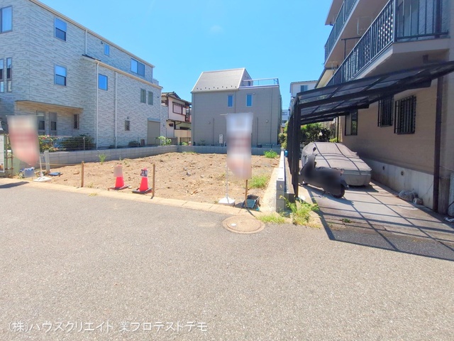 千葉県市川市南行徳２丁目の新築戸建て更地・土地写真 2025年8月14日撮影