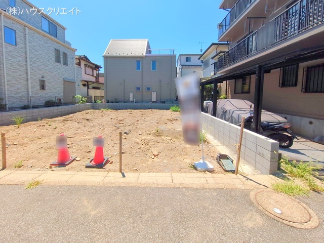 千葉県市川市南行徳２丁目の新築戸建て更地・土地写真 2025年8月14日撮影