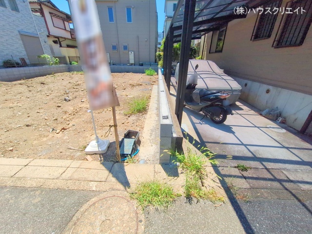 千葉県市川市南行徳２丁目の新築戸建て更地・土地写真 2025年8月14日撮影