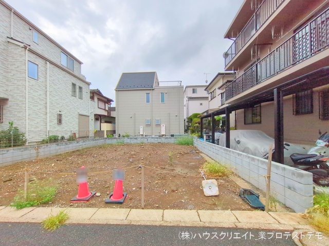 千葉県市川市南行徳２丁目の新築戸建て更地・土地写真 2025年9月30日撮影