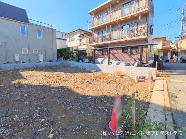 千葉県市川市南行徳２丁目の新築戸建て更地・土地写真 2025年11月27日撮影